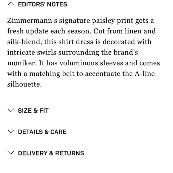 Zimmermann Matchmaker Paisley Print Belted Mini Dress - Picture 6 of 6